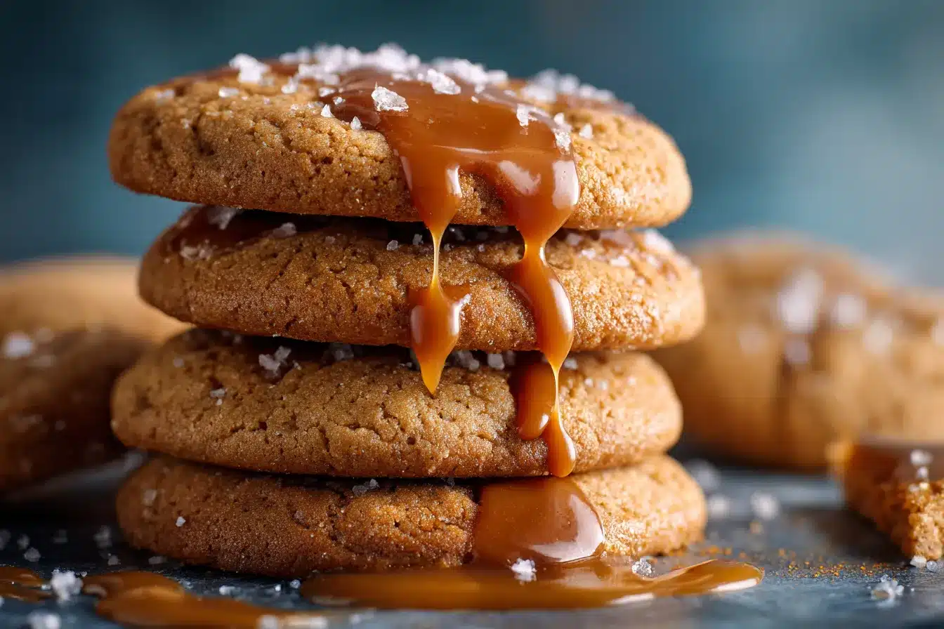 Easy Salted Caramel Cookies upscaled 688c4aff23015