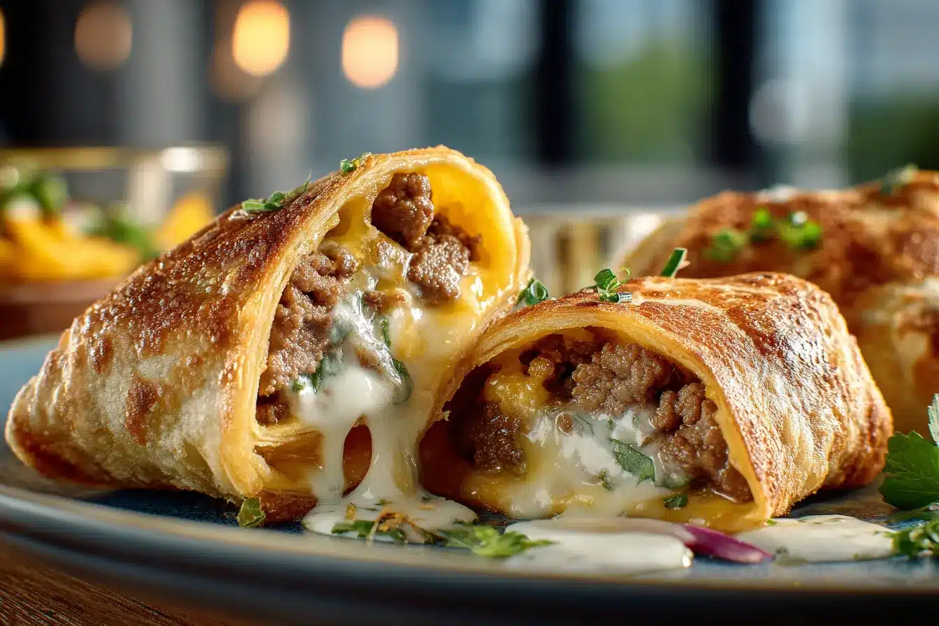 Garlic Butter Cheeseburger Rollups upscaled 68a4848f2b0af