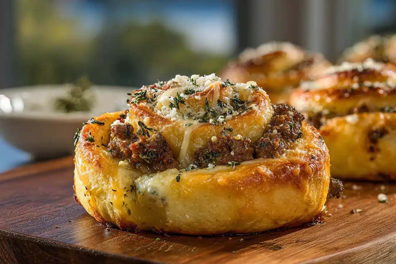 Garlic Butter Cheeseburger Rollups upscaled 68a4857e9de81
