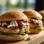 Greek Chicken Burgers