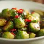 Honey Sriracha Brussels Sprouts