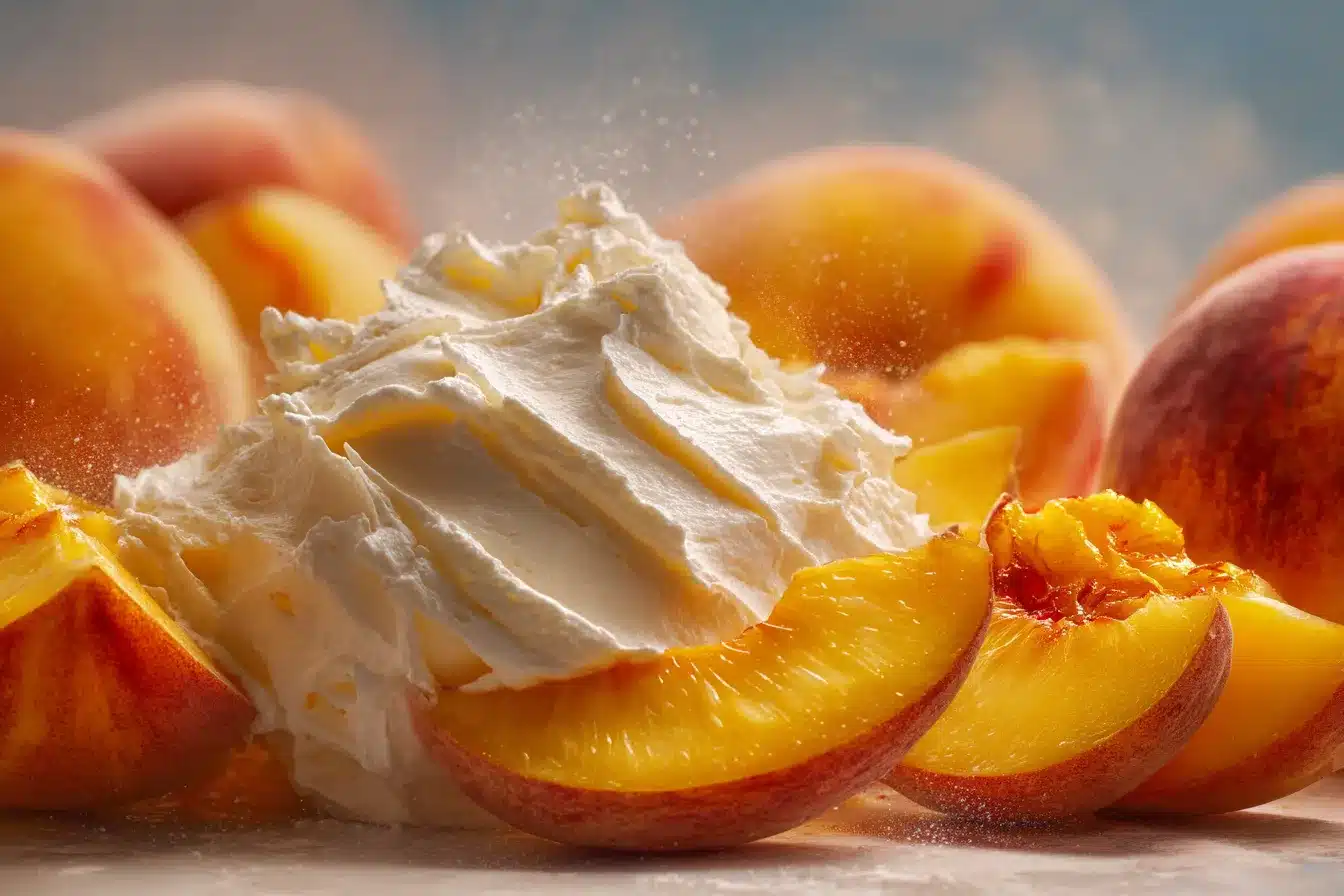 Irresistible Peach Cream Cheese Delight Creamy Indulgence