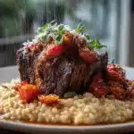 Italian Pot Roast & Parmesan Risotto