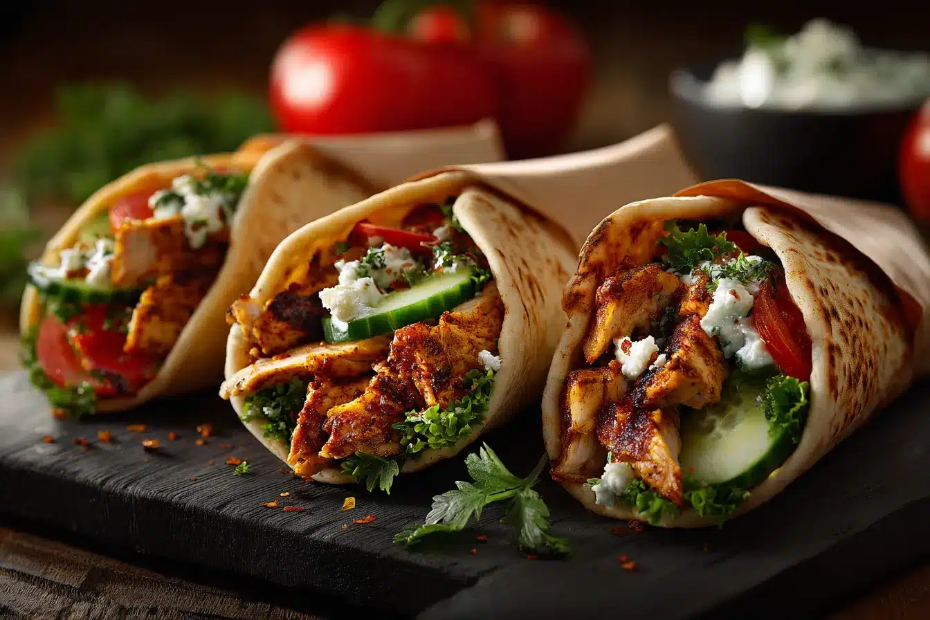 Delicious Mediterranean Chicken Gyros Taste the Wonder Today