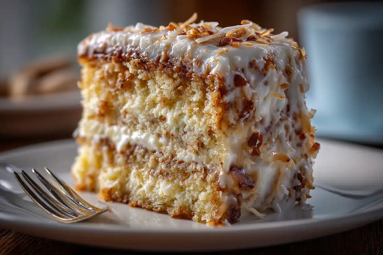 Irresistible White German Chocolate Cake Decadent Delicious