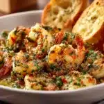 Delicious Shrimp Scampi Bowls with Garlic Bread Bliss 5 Shrimp Scampi Bowls with Garlic Bread
