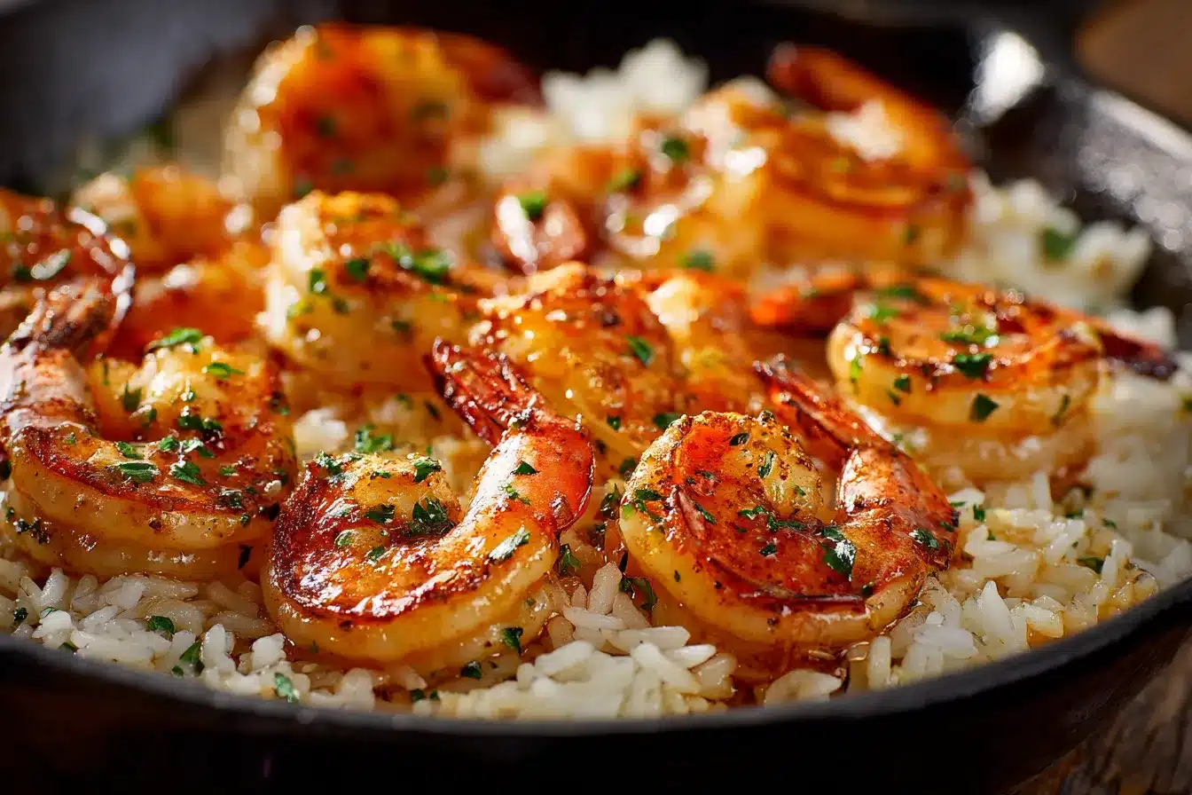 Skillet Garlic Butter Shrimp upscaled 68a5f31e708ee