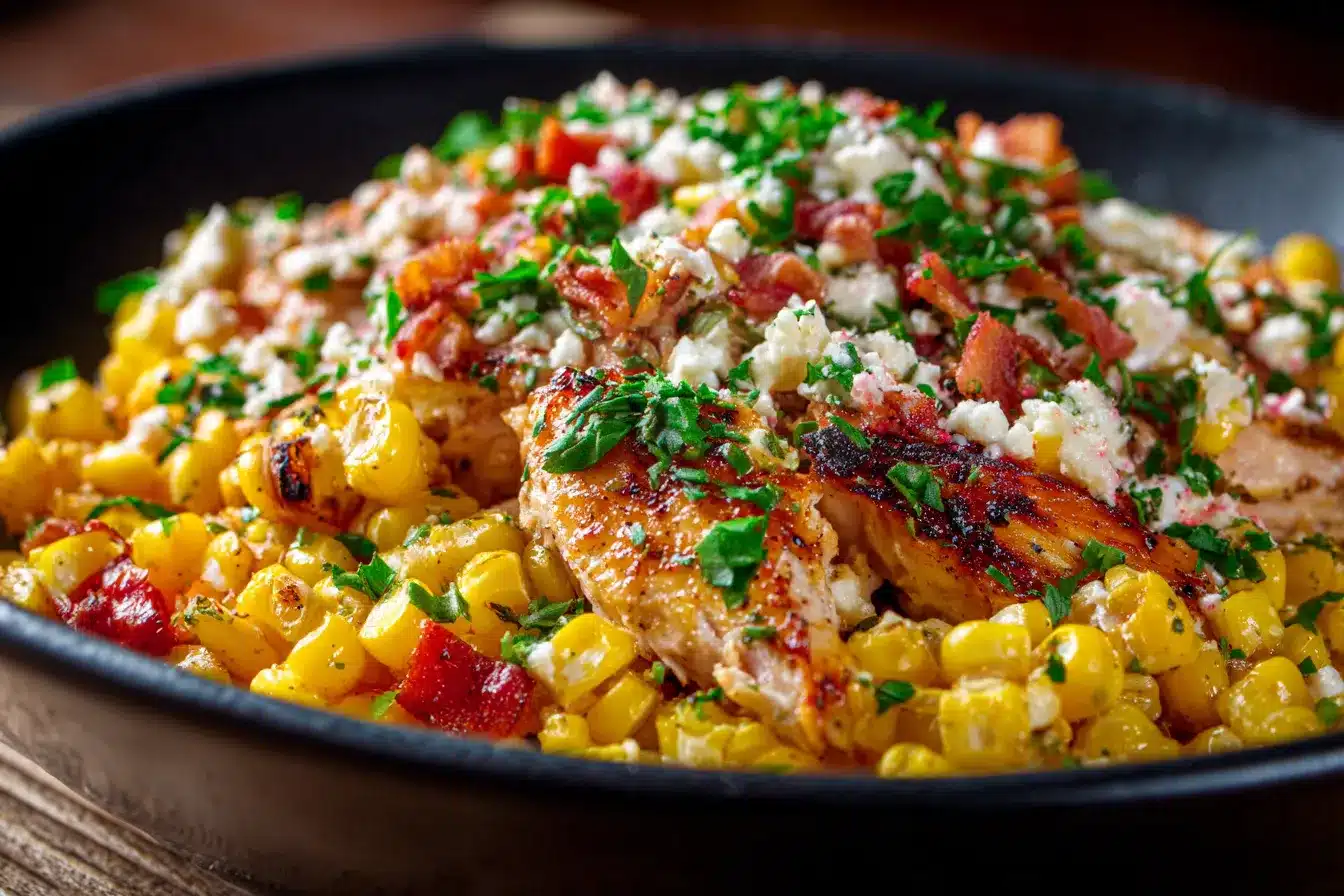 Savory Slow Cooker Street Corn Chicken Easy Flavor Explosion 2 Slow Cooker Street Corn upscaled 68a67ecef340e