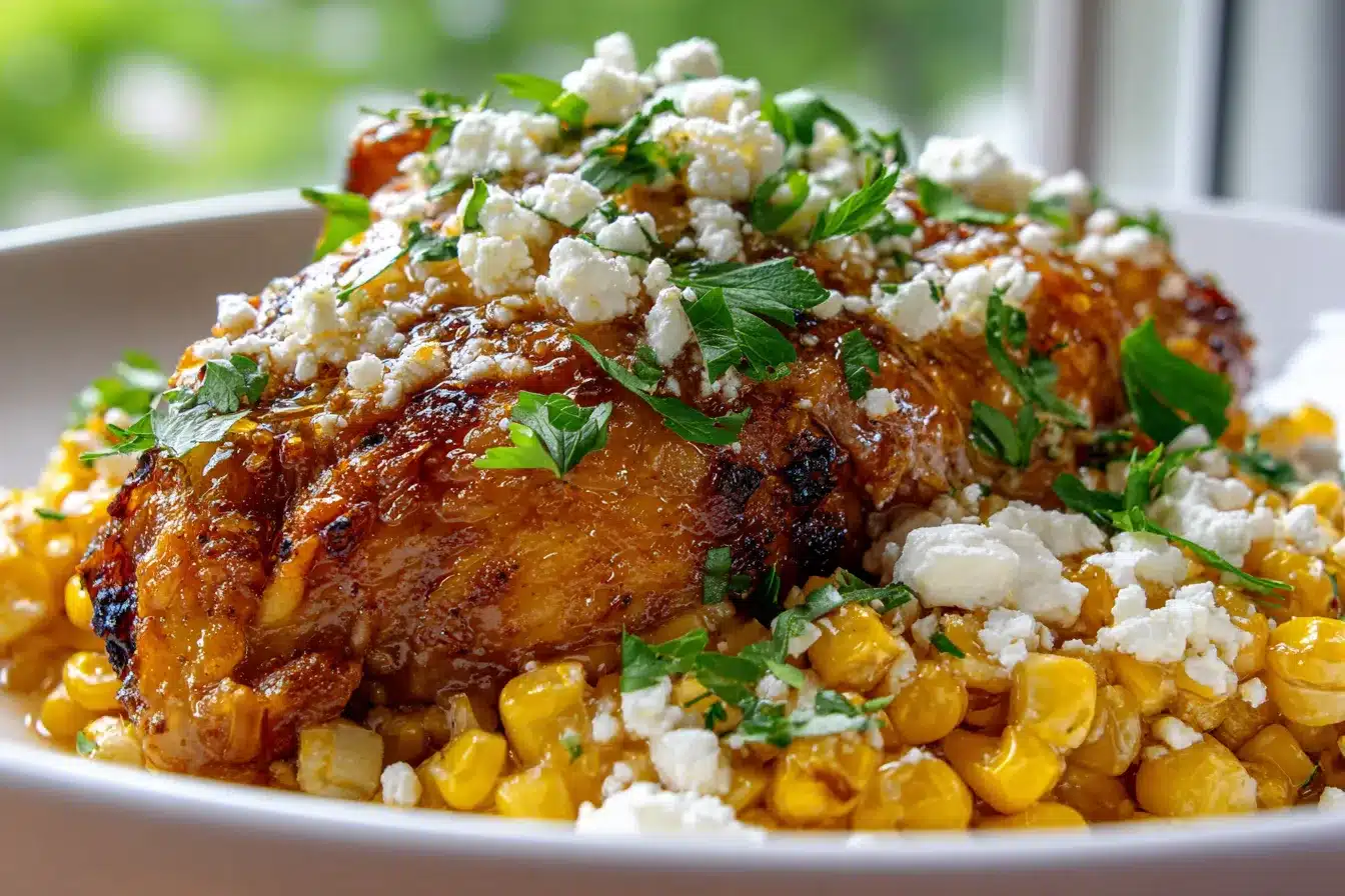 Savory Slow Cooker Street Corn Chicken Easy Flavor Explosion