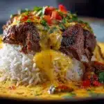Irresistible Steak Queso Rice A FlavorPacked Feast 4 Steak Queso Rice