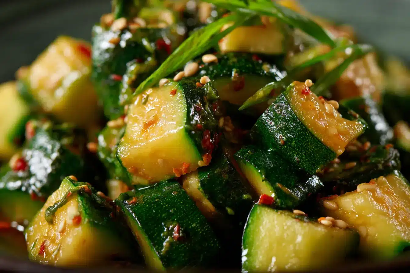 Delicious Asian Zucchini Side Quick Flavorful Recipe 2 Tasty Asian Zucchini Side upscaled 68ab1c0ecb92a