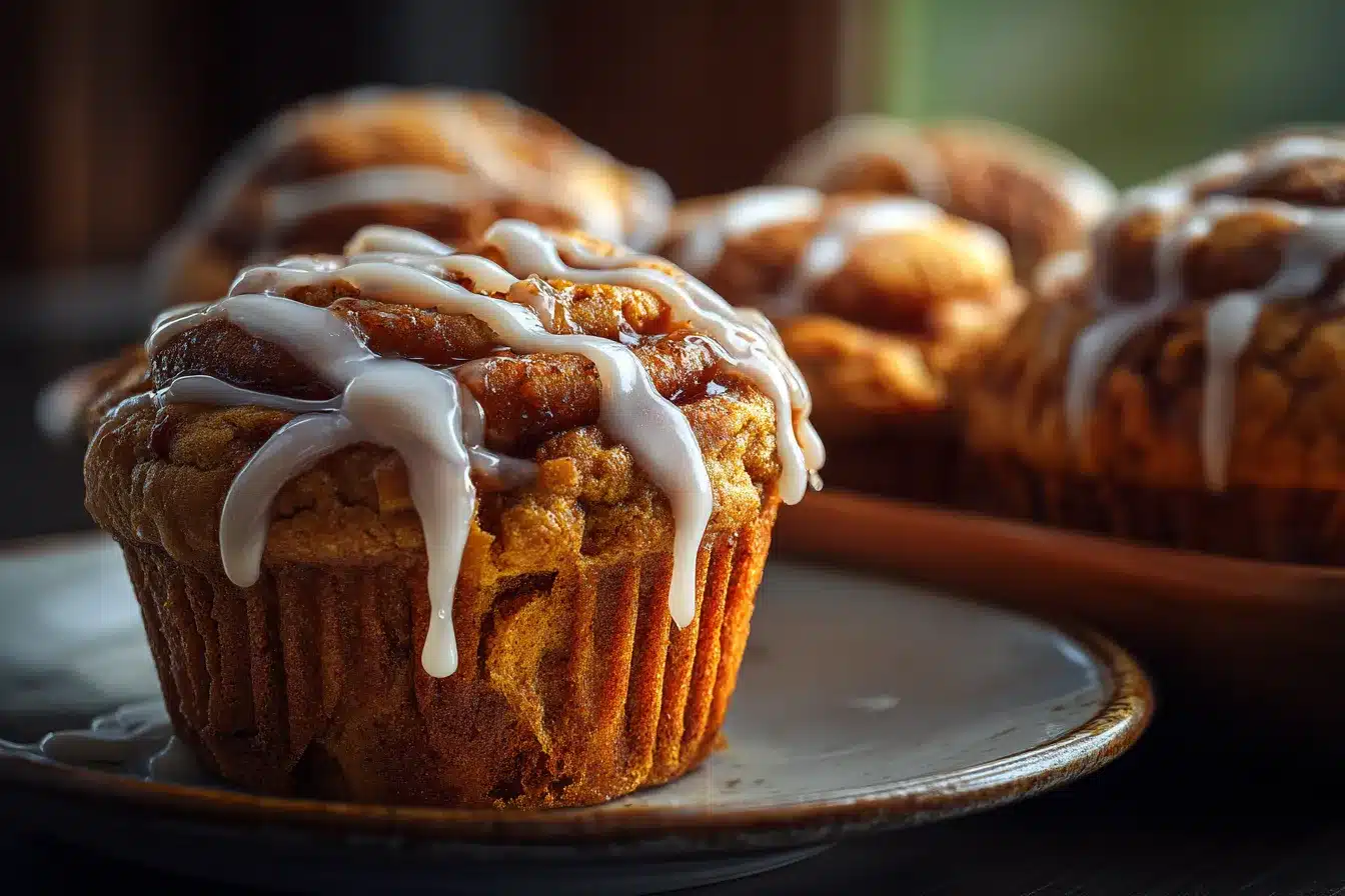 Irresistible Pumpkin Cinnamon Roll Muffins You Must Try 2 The Best Pumpkin Cinnamon upscaled 68aba8ea4342f