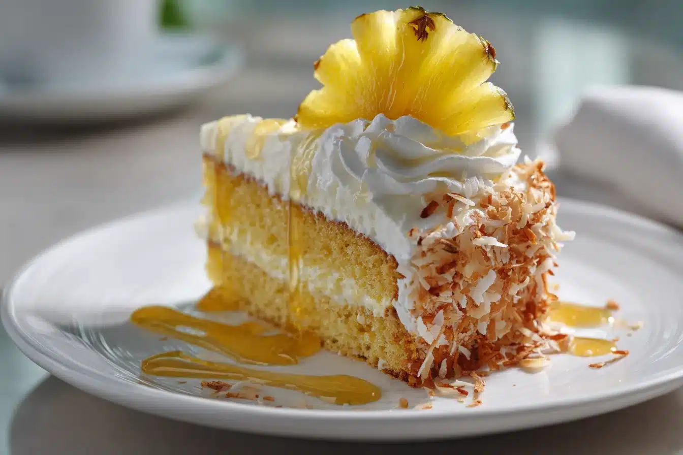 Tropical Pineapple Coconut Cake upscaled 688c248d8a8c9