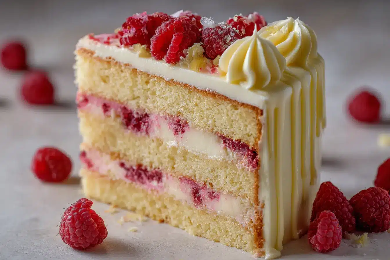 Indulge in White Chocolate Raspberry Dream Cake Delightful Recipe