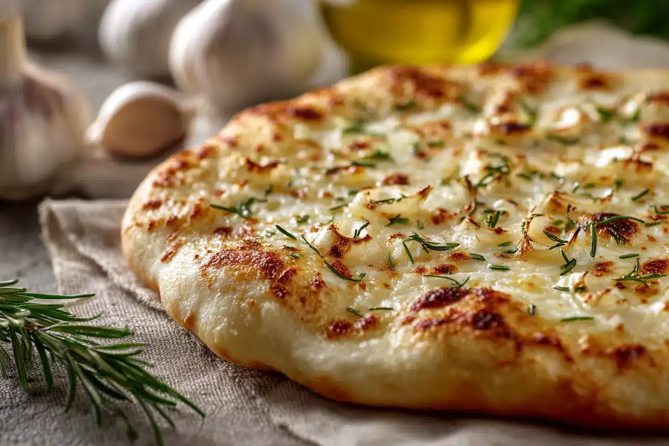 Velvety White Garlic Pizza Sauce Elevate Your Pizza Game