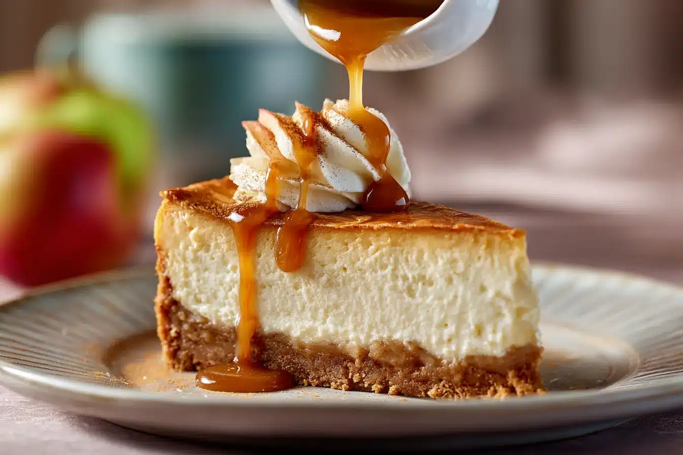 Irresistible Apple Cider Cheesecake A Slice of Fall Bliss 3 Apple Cider Cheesecake upscaled 68d9b546c179b