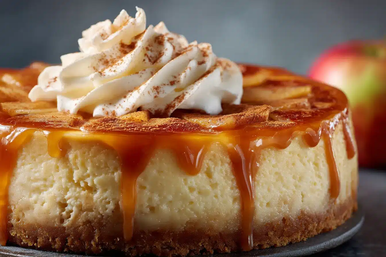 Irresistible Apple Cider Cheesecake A Slice of Fall Bliss