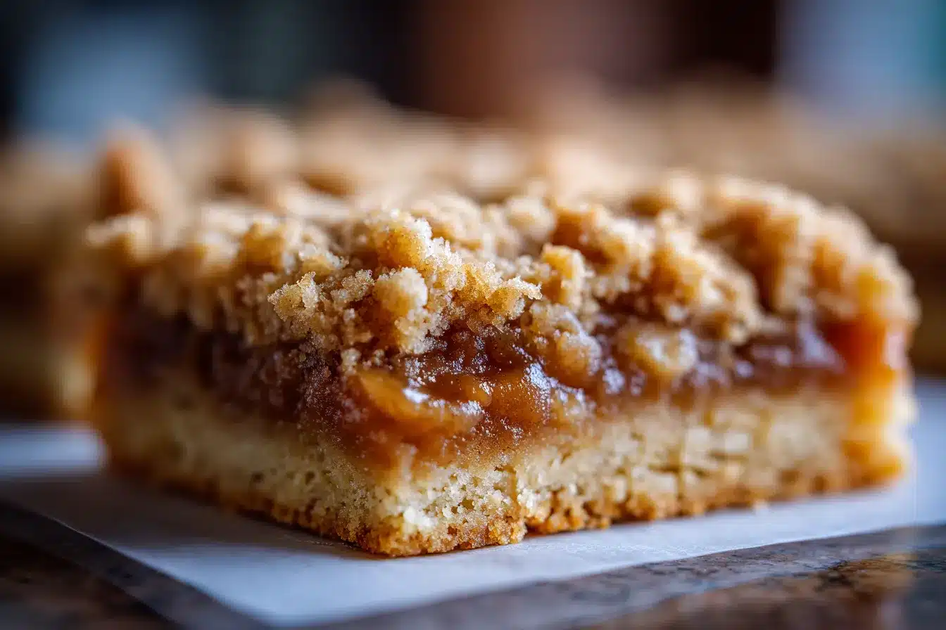Delicious Apple Crisp Shortbread Bars Easy Irresistible