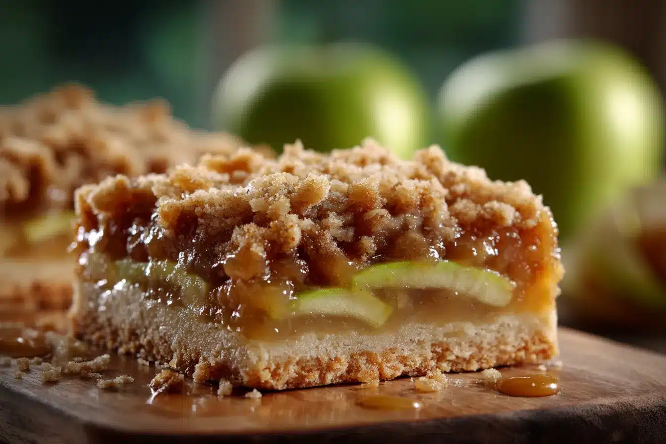 Delicious Apple Crisp Shortbread Bars Easy Irresistible 3 Apple Crisp Shortbread Bars upscaled 68b52a32387a2