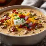 Irresistible Bacon Cheeseburger Soup Recipe Youll Love 5 Bacon Cheeseburger Soup