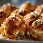 Savory Baked Chicken Ricotta Meatballs Easy Delicious Recipe 4 Baked Chicken Ricotta Meatballs