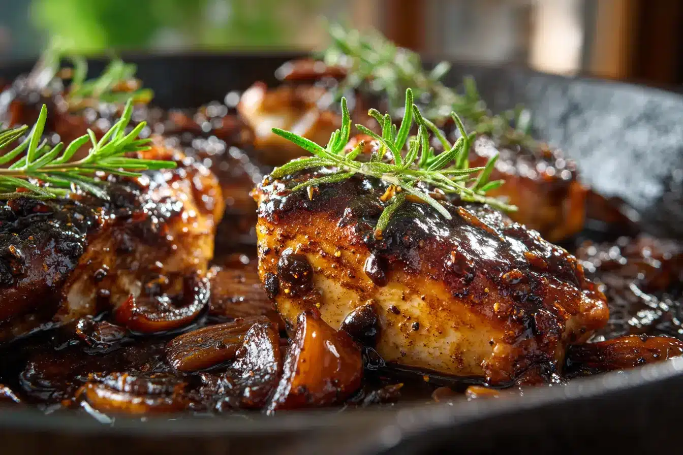 Irresistible Balsamic Fig Glazed Chicken Recipe Youll Love 1 Balsamic Fig Glazed Chicken upscaled 68ccd6333d626