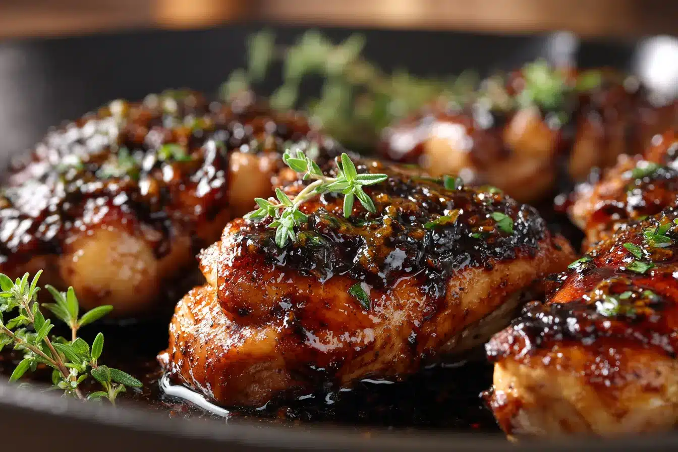 Irresistible Balsamic Fig Glazed Chicken Recipe Youll Love 2 Balsamic Fig Glazed Chicken upscaled 68ccd6abb106c