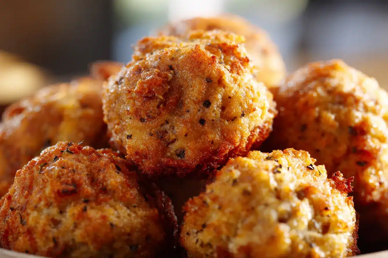 Delicious Bisquick Sausage Balls Easy Tasty Appetizer Recipe