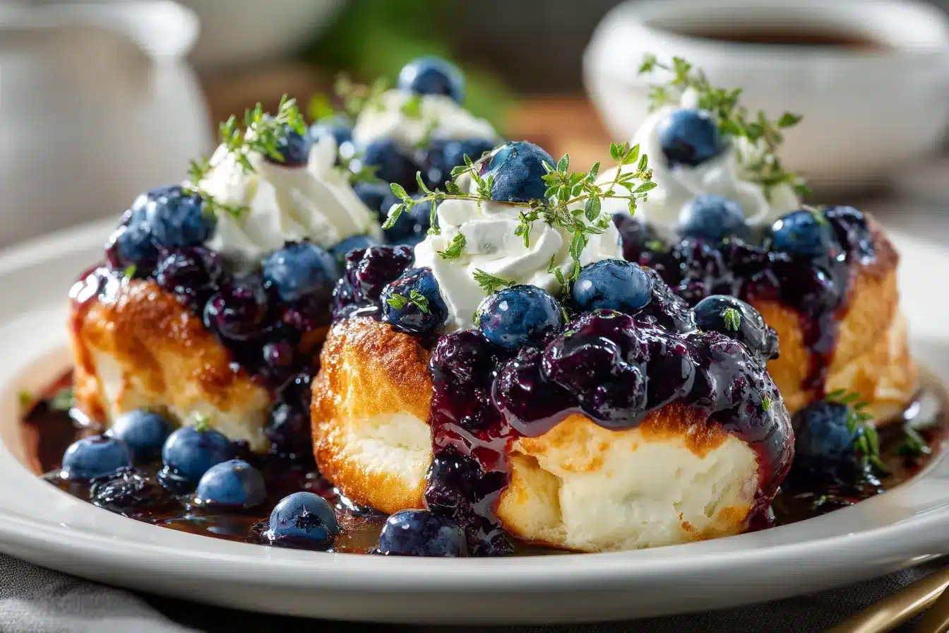 Delicious Blueberry Cottage Cheese Cloud Bread Recipe