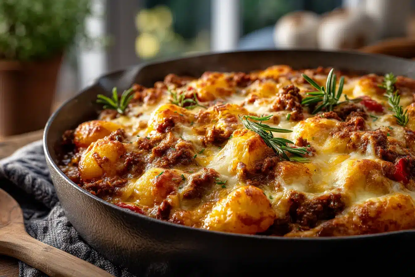 Irresistible Cheesy Bolognese Gnocchi Bake Recipe to Savor 3 Cheesy Bolognese Gnocchi Bake upscaled 68bd7476a3c01