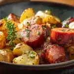 Irresistible Cheesy Ranch Potatoes Smoked Sausage Delight 4 Cheesy Ranch Potatoes and Smoked Sausage