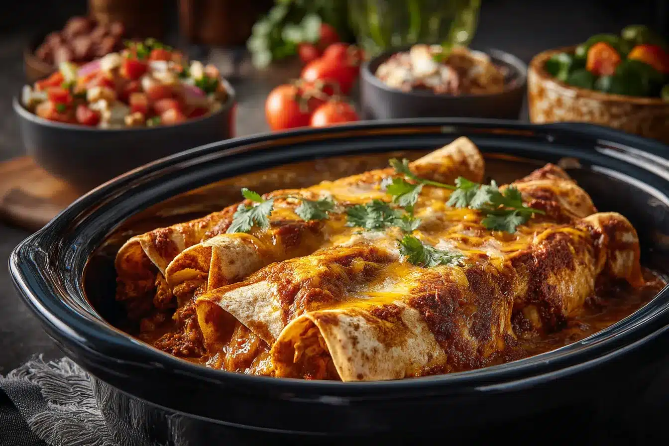 Delicious Chicken Enchilada Crock Pot Meal Easy Flavorful