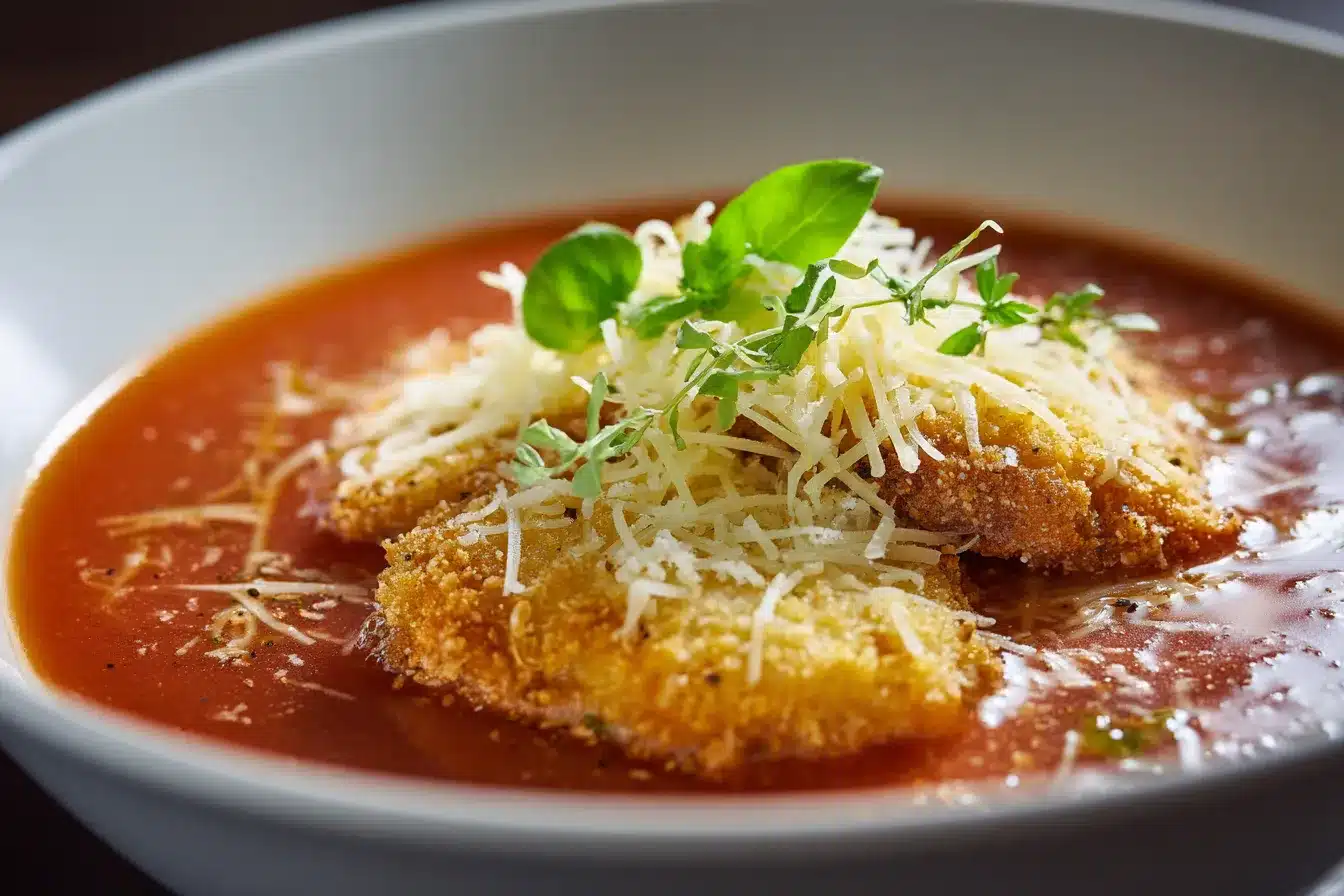 Savory Chicken Parmesan Soup A Hearty Comforting Delight 1 Chicken Parmesan Soup upscaled 68c4d18b1d9d3
