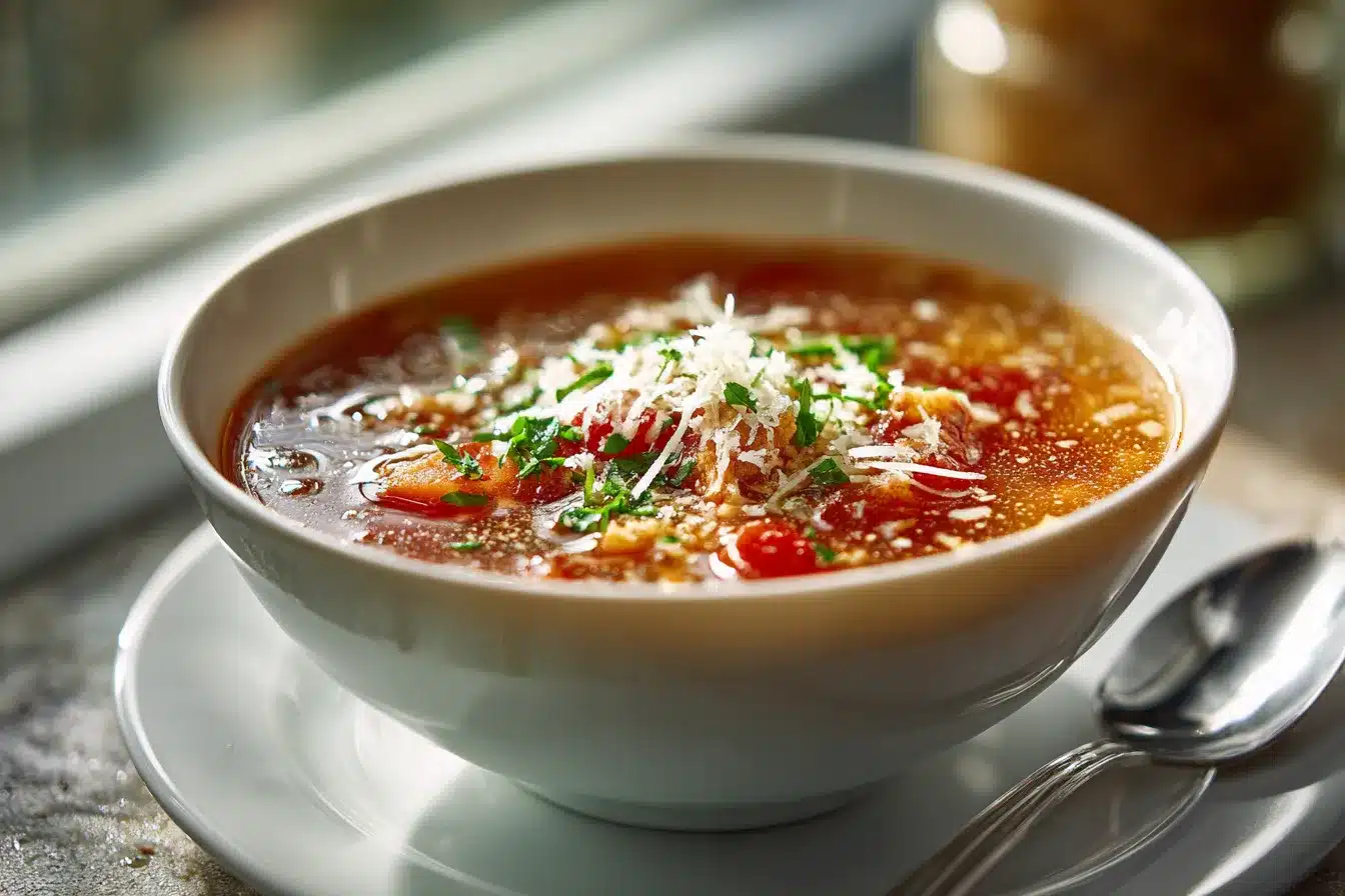 Savory Chicken Parmesan Soup A Hearty Comforting Delight 3 Chicken Parmesan Soup upscaled 68c4d27c0290a