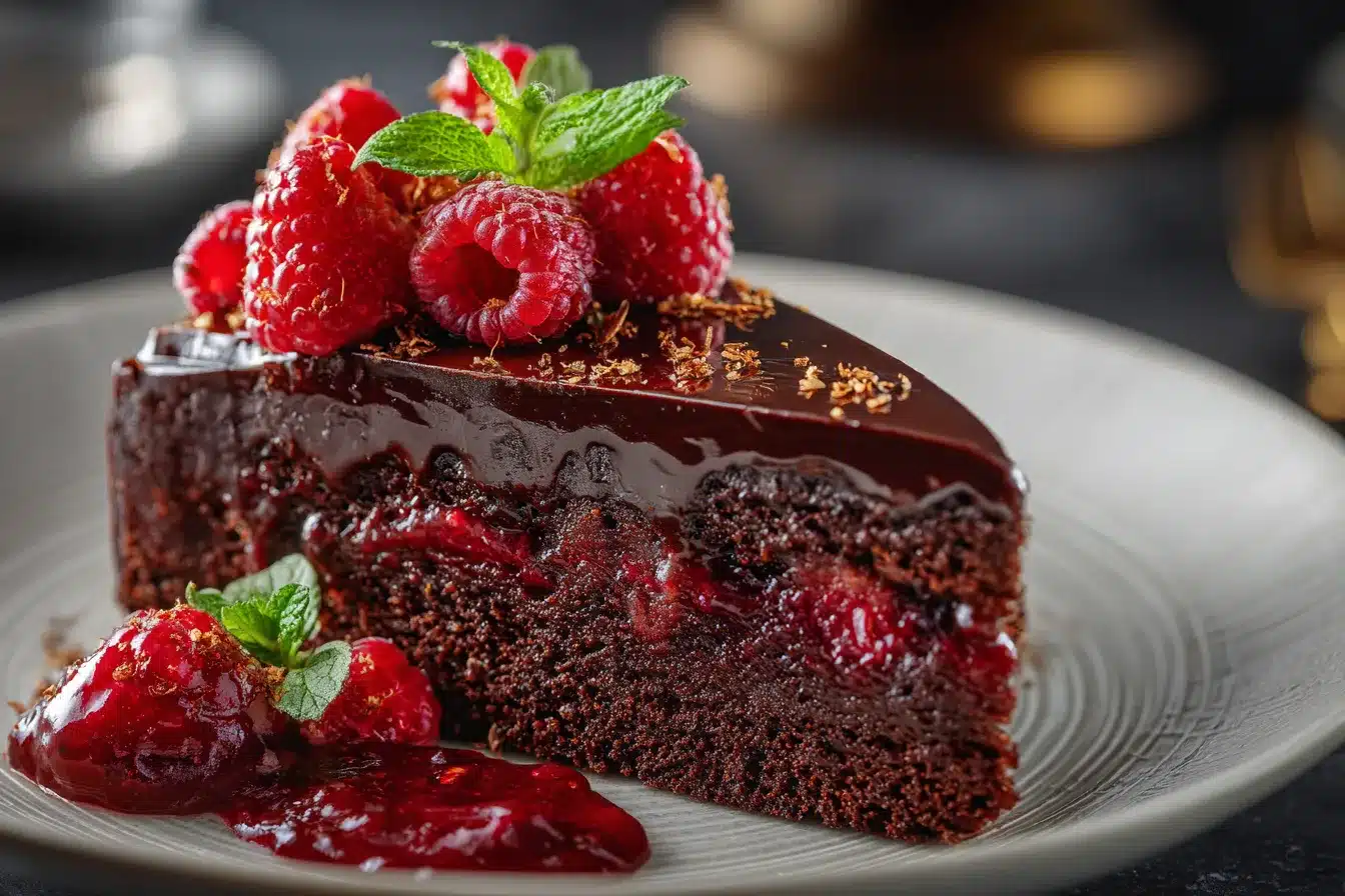 Decadent Chocolate Raspberry Cake A Rich Delicious Delight