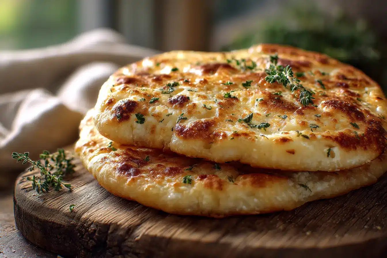 Delicious Cottage Cheese Flatbread Quick Healthy Recipe 3 Cottage Cheese Flatbread upscaled 68c2d6d2df2d4