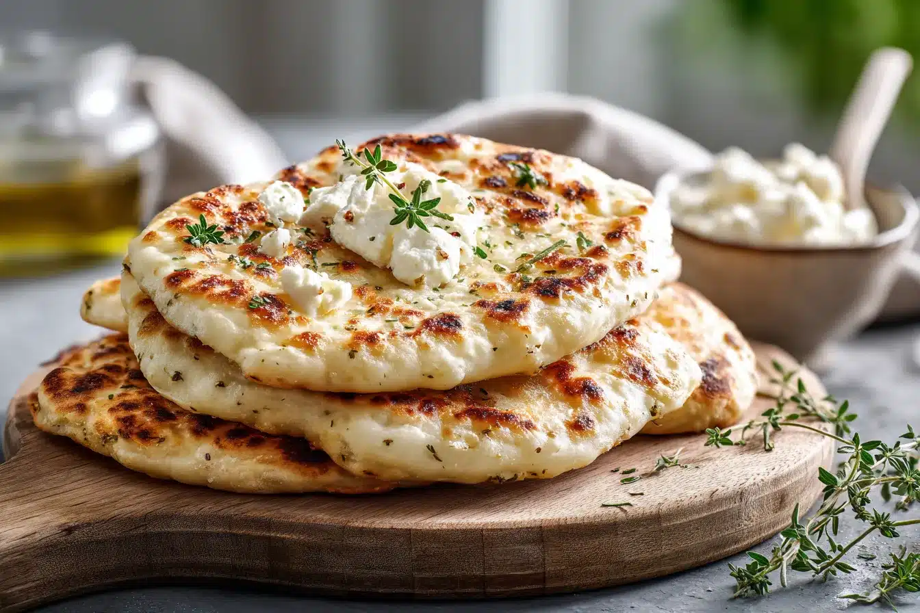 Delicious Cottage Cheese Flatbread Quick Healthy Recipe