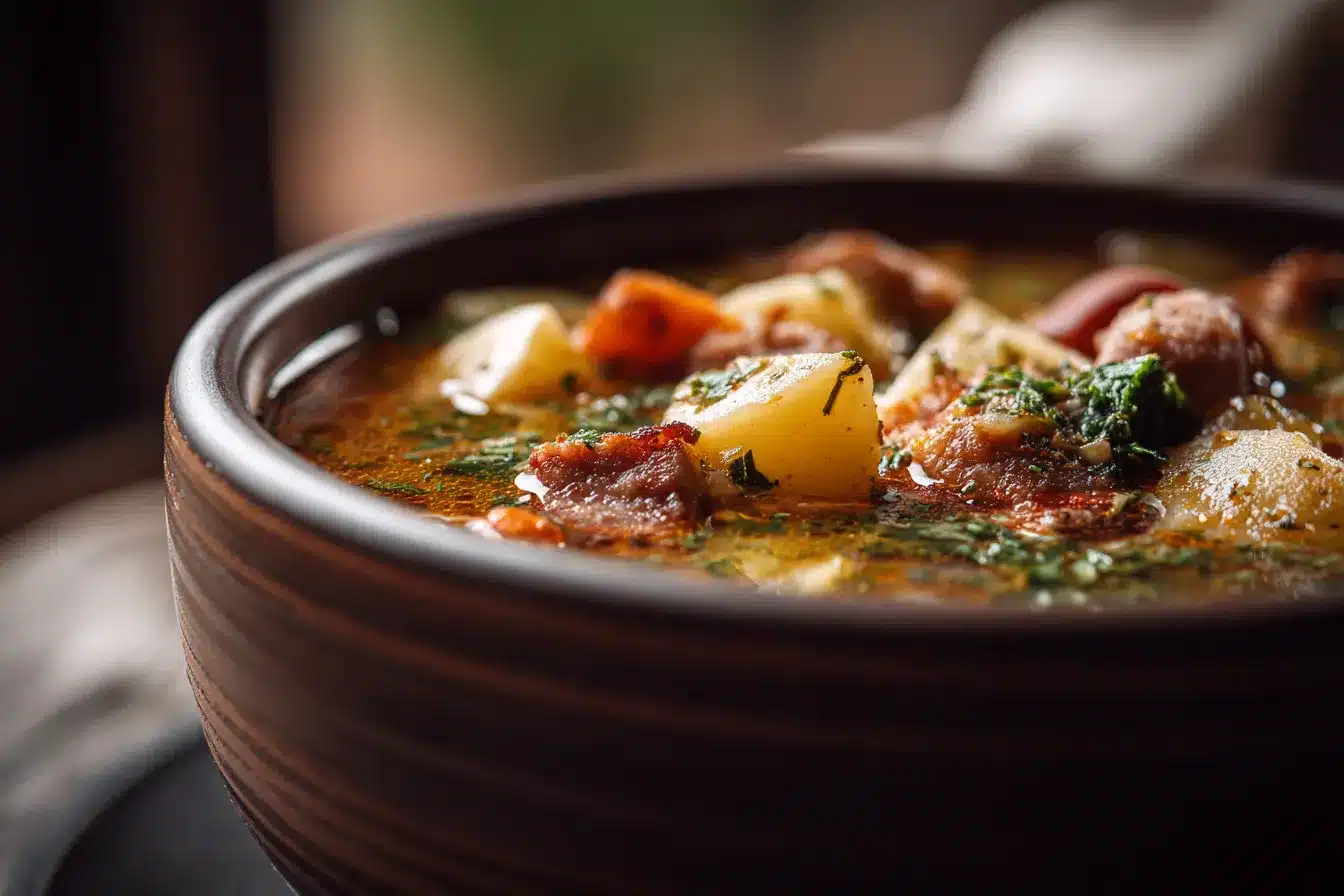 Hearty Cozy Italian Sausage Potato Soup for Comfort Food 3 Cozy Italian Sausage and upscaled 68b72472b4b03