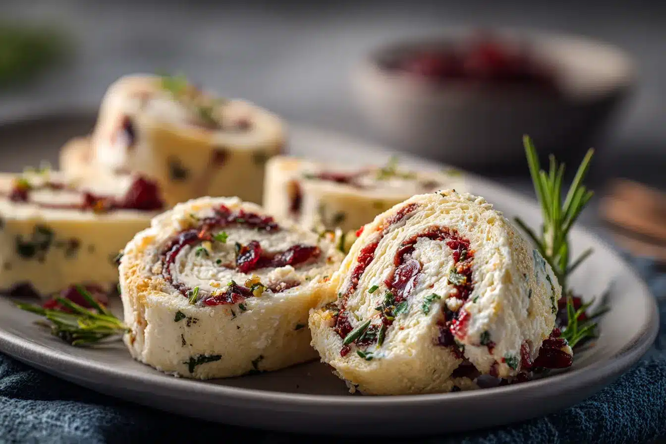 Delicious Cranberry Cream Cheese Pinwheels with Feta Herbs 3 Cranberry Cream Cheese Pinwheels upscaled 68d04c9b331bb