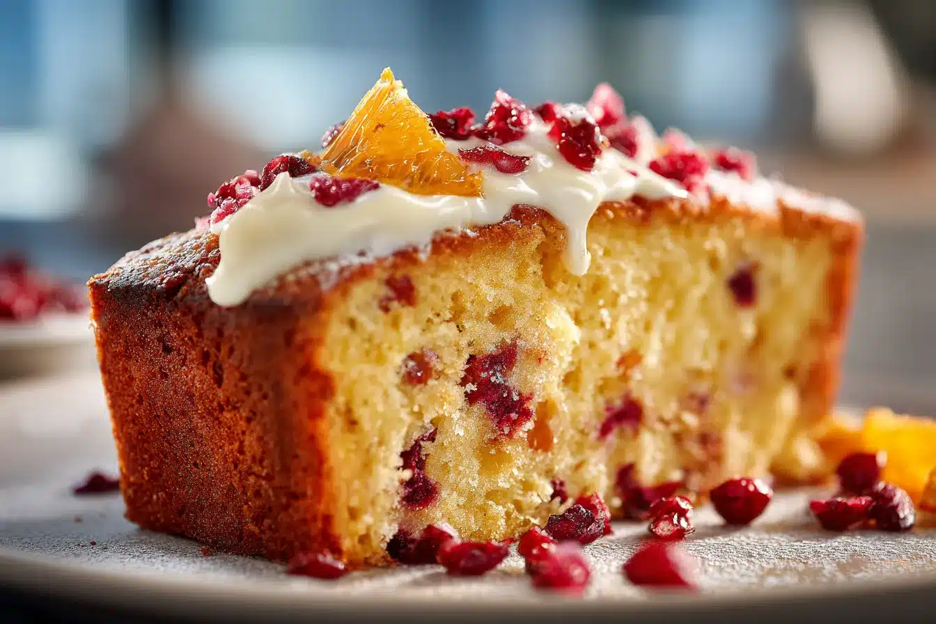 Delicious Cranberry Orange Cake Recipe for Festive Occasions 3 Cranberry Orange Cake upscaled 68d9cb4fc3ed0
