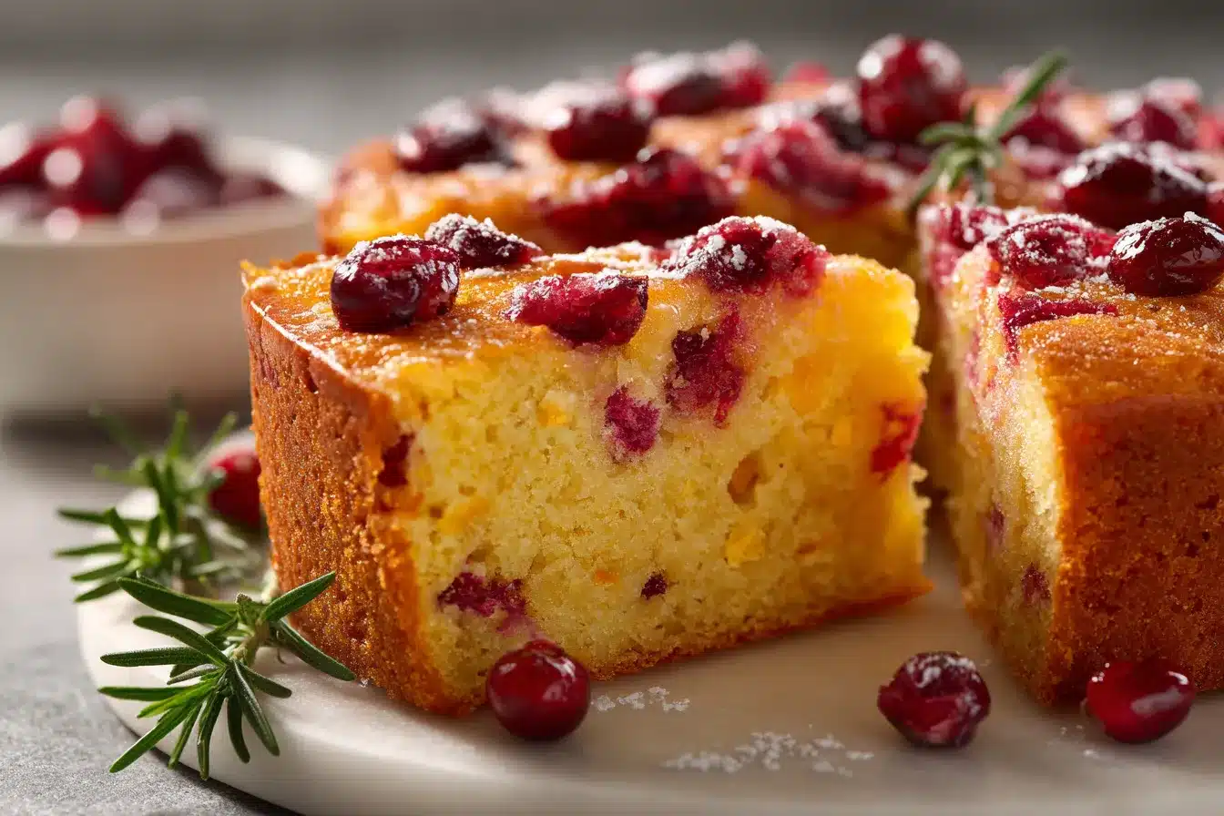 Delicious Cranberry Orange Cake Recipe for Festive Occasions 1 Cranberry Orange Cake upscaled 68d9cbc6a6b59
