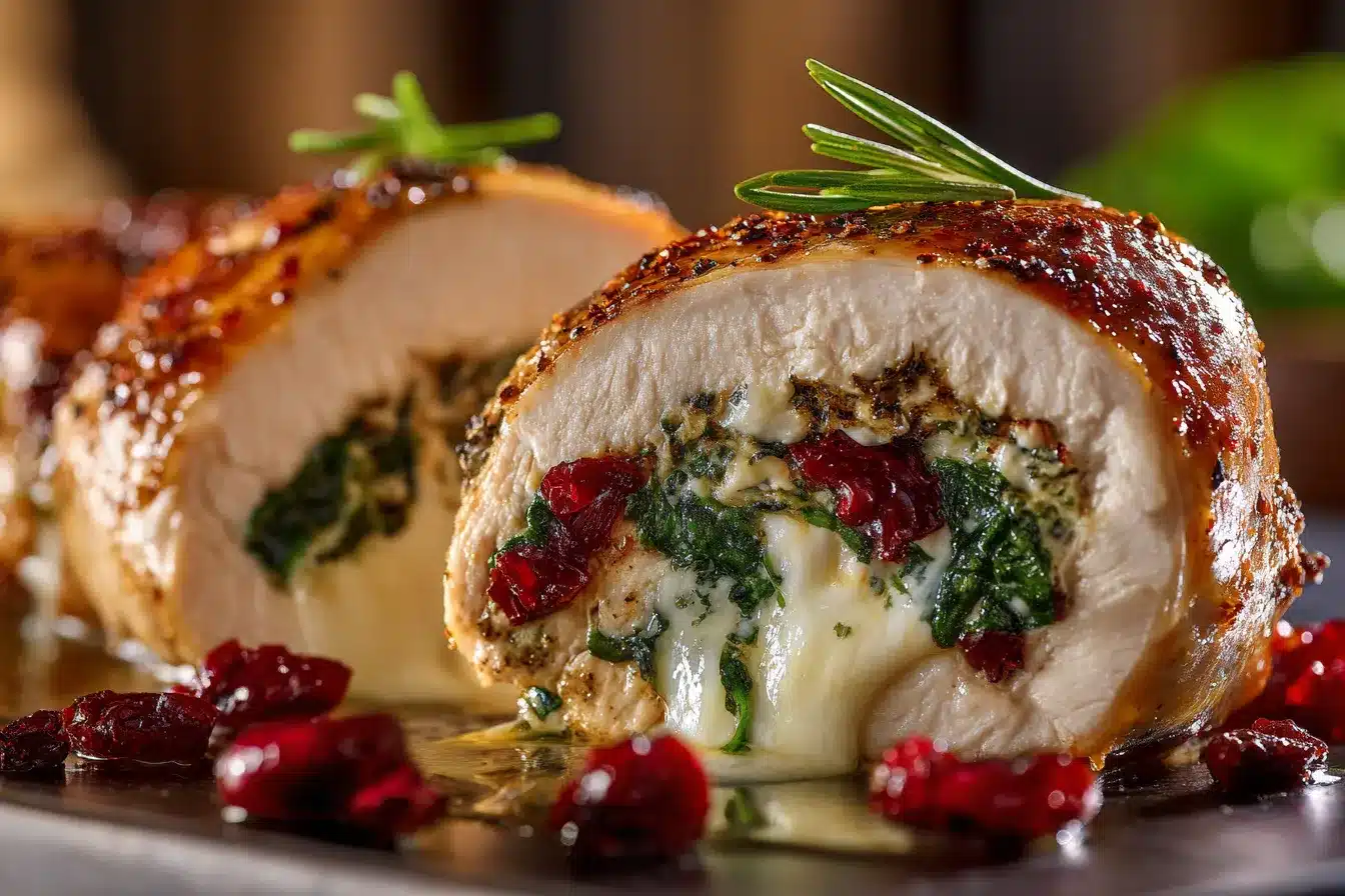 Savory Cranberry Spinach Stuffed Chicken with Brie Delight 2 Cranberry Spinach Stuffed upscaled 68cb690bdfbc6