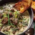 Irresistible Creamy Philly Cheese Steak Soup Recipe to Try 4 Creamy Philly Cheese Steak Soup Recipe