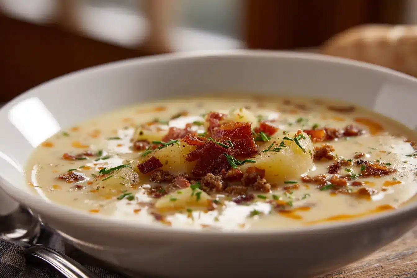 Creamy Potato Hamburger Soup Hearty Comfort in a Bowl