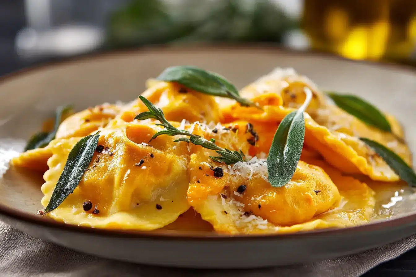 Indulge in Creamy Pumpkin Ravioli A Delicious Fall Delight