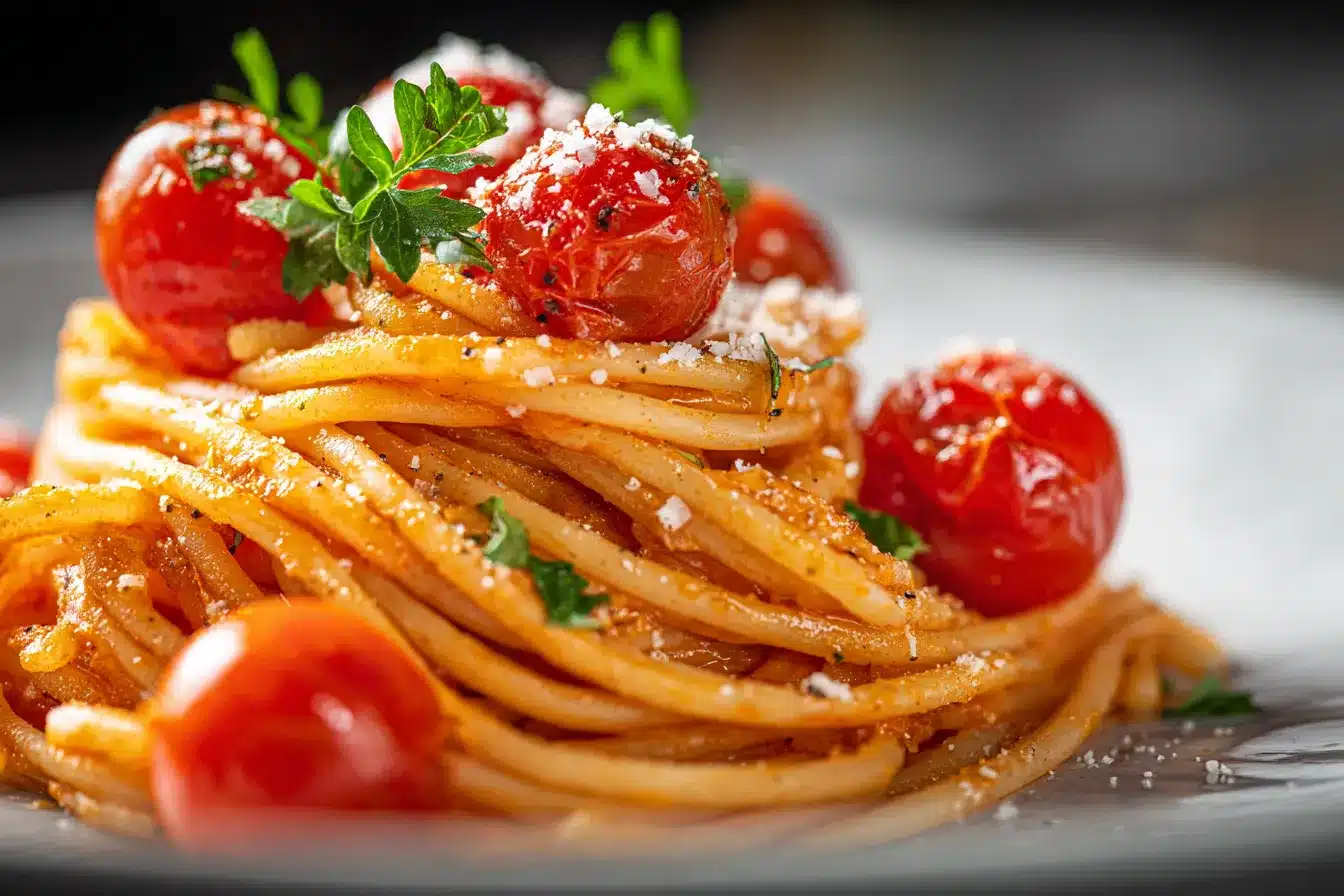 Irresistible Creamy Roasted Tomato Pasta Recipe Youll Love 3 Creamy Roasted Tomato Pasta upscaled 68ccc82319bce
