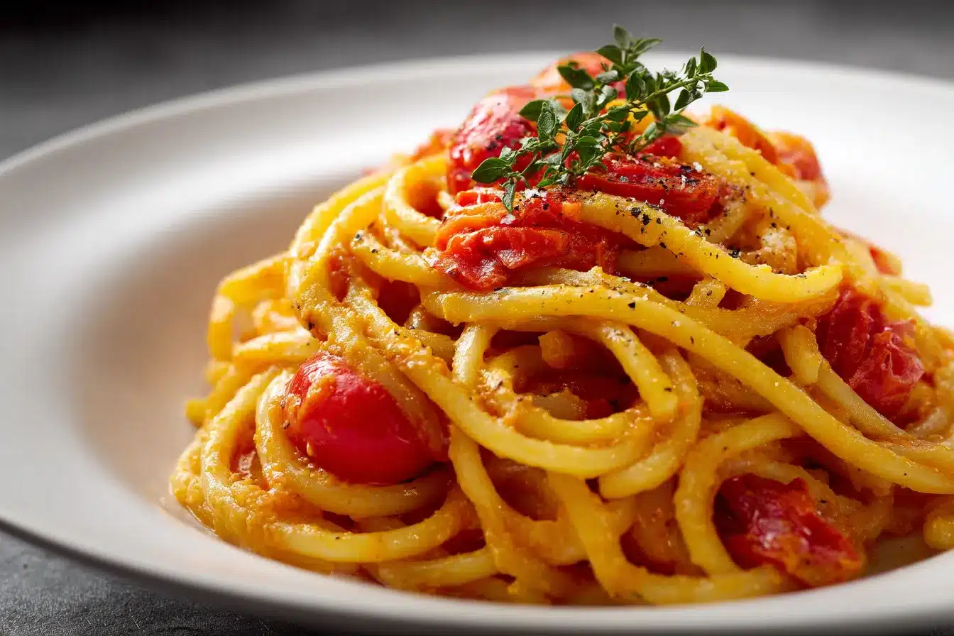 Irresistible Creamy Roasted Tomato Pasta Recipe Youll Love 1 Creamy Roasted Tomato Pasta upscaled 68ccc98d7a24e