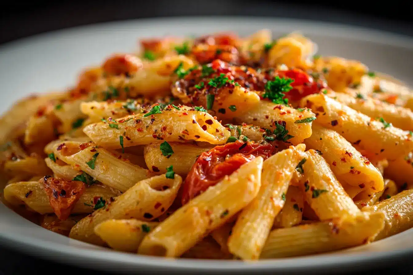 Irresistible Creamy Tomato Garlic Pasta Recipe Youll Love 1 Creamy Tomato Garlic Pasta upscaled 68d0a1ec51e5c