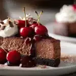 Indulgent Black Forest Cheesecake Recipe for Dessert Lovers 4 Decadent Black Forest Cheesecake Recipe