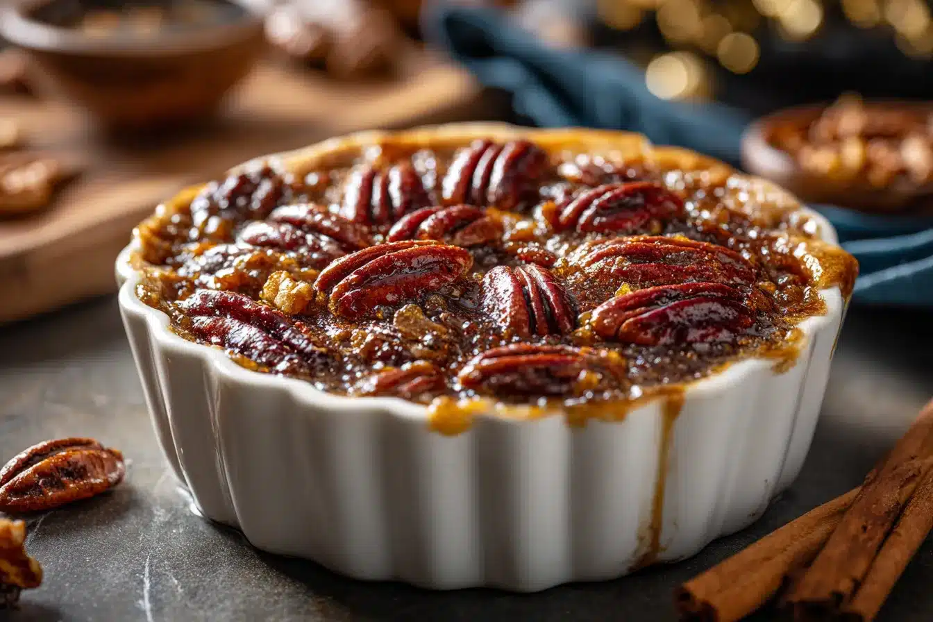 Delicious Easy Pecan Pie Cobbler Recipe for Holidays 3 Easy Pecan Pie Cobbler upscaled 68d5afaba5c1a 1